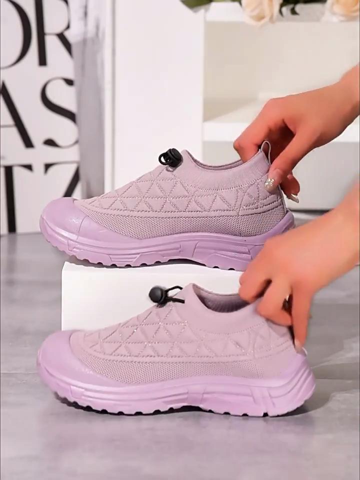 Women's Soft Soled Non Tiring Shoes, Polyurethane Soft Soled Comfortable Casual Shoes for Women