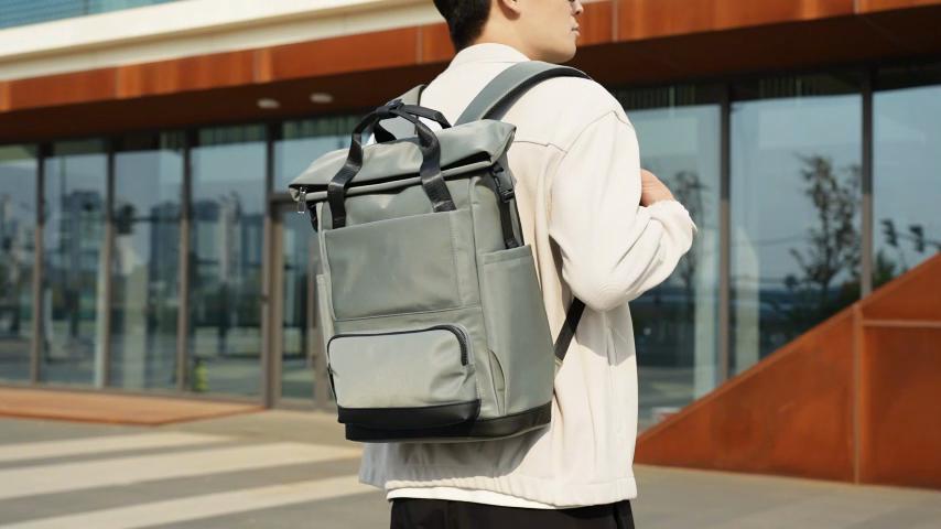 Zaino da Lavoro da Uomo per Viaggi all'Aperto di Grande Capacità Zaino da Pendolare Studente Cartella Scolastica