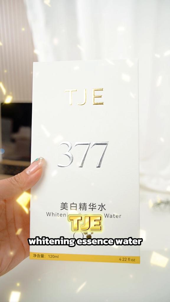 TJE377 Whitening Essence Water 120ml moisturizes whitening, removes yellow, removes black, brighens skin and improves dullness