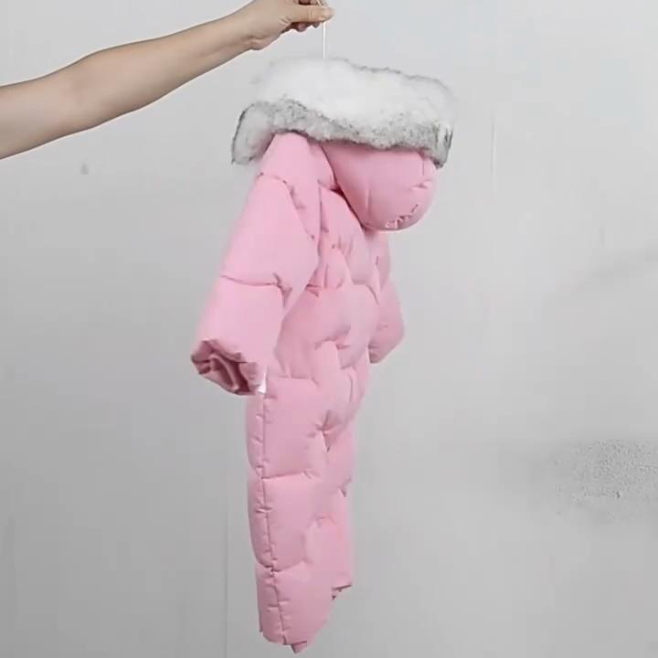 Baby Jumpsuit Jas Voor Jongens En Meisjes Verdikte Baby Outfit Warm En Verdikt Voor Buitenkleding Romper