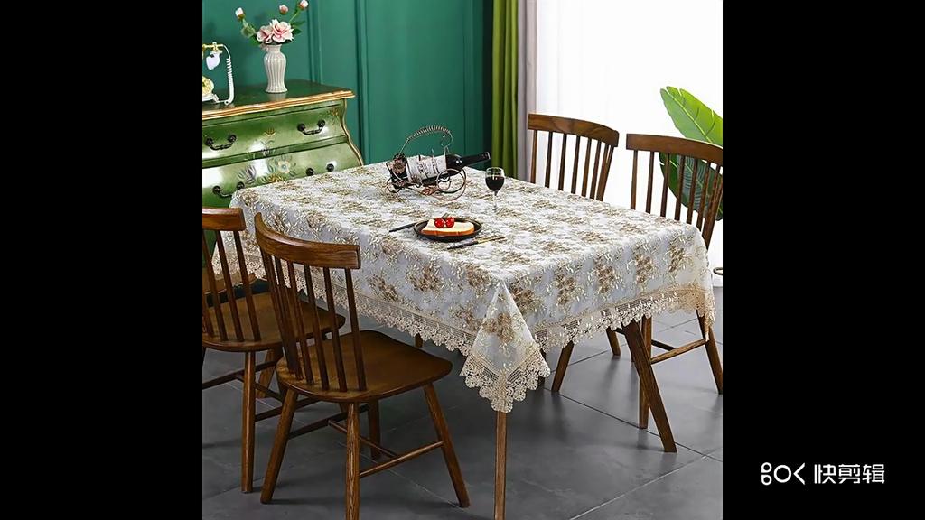 Table Cloth Lace Embroidery Table Cover Dining Table Cover Wedding Banquet Party Table Cloths Dust Cover Tablecloth Table Decor