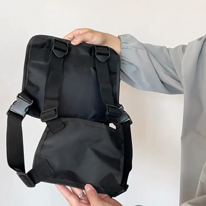 Kapsa na hrudi Přední balení Pouch Vest Rig Carry Pasová taška Pouch Taška Hrudní taška Vesta Taška