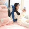 Dormitory Office Bedside Backrest Cushion - Cartoon Cute Large Pillow Waist Support for Bed Reading Playing Sofa-Like Comfort Bolster