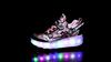 USB-LED-Licht-Turnschuhe für Kinder, Rollschuhe, Räder, Schuhe, leuchtende Sportschuhe