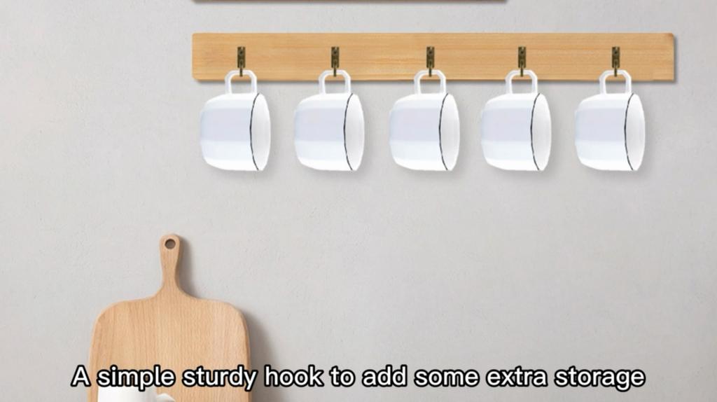 10 Uds. Gancho de una sola punta tamaño Mini colgador de tela Retro montado en la pared para abrigos sombreros toallas llaves