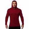 Muscleguys Herbst Herren Dünnmantel Training Langarm Jugend Pop Slim Tops Neuheiten Herren T-Shirts Fitness Hoodie
