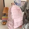 Large Capacity Schoolbag Stars Print Girls Backpack Junior High School Students Schoolbag