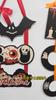 Decoratune din lemn de Halloween, liliac fantomă, scrisoare, semn pentru casă, ornament pentru agățat pentru interior, exterior, festival de Halloween
