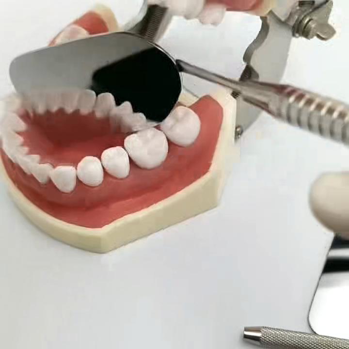 Edelstahl Doppelseitiger Dentalfotografie Spiegel Anterior und Posterior Zahnheilkunde Odontologie Kieferorthopädie Mundpflege Autoklavierbar.