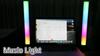 Умная светодиодная RGB-панель с ритмом музыки, управлением через приложение, датчиком звука, окружающая лампа для игрового стола, подсветка для телевизора, украшение для комнаты домашнего кинотеатра