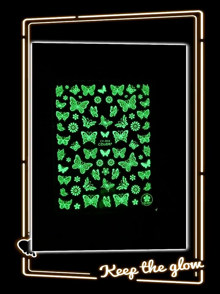 DIY Nail Art Stickers Adhesive Nail Art Manicure Tips Letter Leaf Flower Nail Sticks Decor Wrap