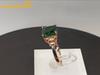 Sace Gems Classico anello in lega di rame con zirconi da donna, gioielli 18 carati, promessa di matrimonio, regalo per feste aperto