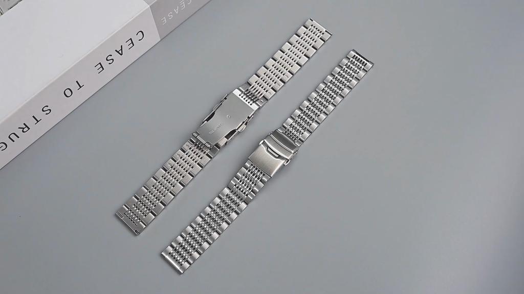18/20/22/24mm Universelles Edelstahlarmband für Omega Seiko Schnellverschluss Uhrenarmband für Samsung Huawei gt5 Herren Damen Armband