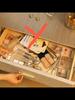 6pcs Transparent Acrylic Storage Box Set Multi-Functional Drawer Divider Stackable Bedroom Bathroom Dormitory Organizer for Desk Vanity Lipstick