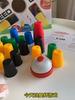 Kids Indoor Stacking Cup Challenge Toy With Plastic Material For Visual And Cognitive Skills