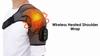 Electric heating massage shoulder pads joint shoulder pads vibration hot compress red light physiotherapy warm sleep shoulder pads