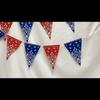 Western Cowboy Party Banner Pack With Paper Triangle Flags For Birthday Party Venue Decor