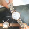 OLEVS Markenuhren Full Star Damenuhr Diamantbesetzte Trend Damenuhr Damen