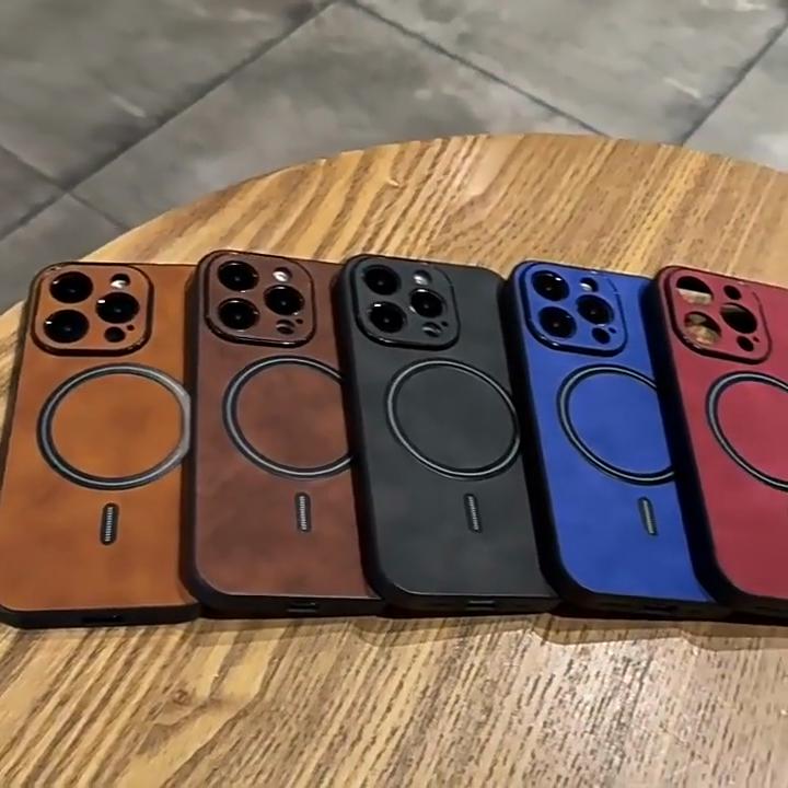 Prabangus belaidžio įkrovimo magnetinis Cortex dėklas, skirtas iPhone 14 13 12 11 Pro Max Plus X Xs XR Magsafe buferio smūgiams atsparių dėklų dangtelis