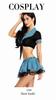 Captivating Sexy Womens School Girl Outfit With Plaid Skirt And Flirty Lingerie