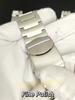 For Swatch 17/19.5/20/23mm YGS YAS Solid Stainless steel Folding buckle Watchband Watch Strap Bracelet Big size Man Woman Watch Accessories