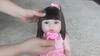Realistic Reborn Baby Doll With Soft Full Silicone Body Safe And Non-toxic For Newborns