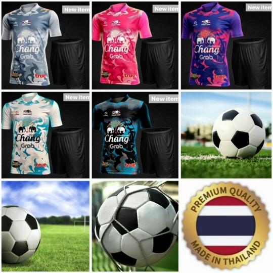 THAJSKO Fotbalový národní trénink JERSEY CHEER Tisk Rychle schnoucí košile Polo Polyester Krátký rukáv Uniforma Logo Elephant Sport Outdoor
