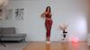 Shascullfites Melody Burgundy Leather Shapers Zippers Crop Top Gothic Women Slim Fit Tops Sleeveless Straps Tank Top