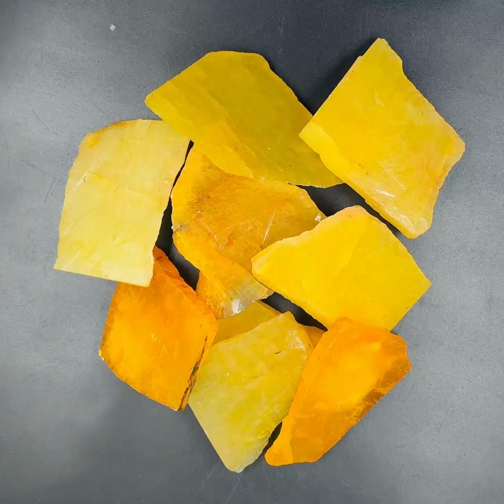 513.60 Ct Natural Sapphire Yellow Huge Size Uncut Rough Loose Gemstone