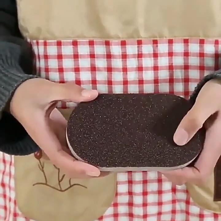 Magische Küchenschwammbürste, Melaminschwamm, Reinigungsbürste, Entkalkung, Messer, Pfanne, Topfreiniger, starke Dekontaminationsbürsten