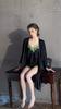 Women’s Luxury Summer Ice Silk Pajama Set Sexy Pure Style V-Neck Camisole Top and Shorts Lightweight Loungewear