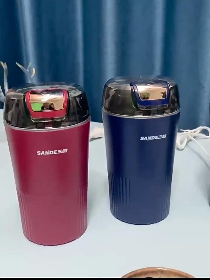 מטחנת קפה ודגנים חשמלית מנירוסטה לבית