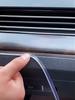 1M/2M/3M/4M/5M Éclairage intérieur de voiture Bande LED Décoration Guirlande Câble métallique Tube Ligne flexible Néon Lumière USB Prise de voiture Lecteur