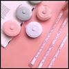 Solid Color Double Sided Retractable Tape Measure for Tailor Sewing Accessories for Dressmaking Measuring Tape Fabric Waist
