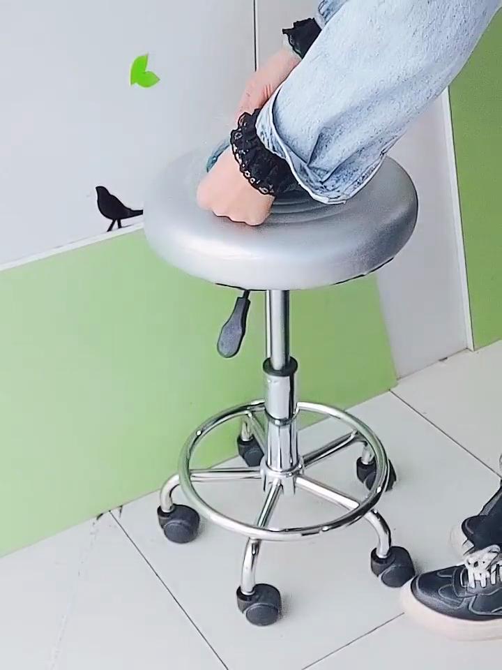 Funda Impermeable de PU para Taburete de Bar Cubierta Redonda para Cojín de Asiento Fundas Elásticas para Silla con Fondo Antideslizante para Bar, Cocina, Comedor