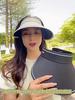 Sun Protection Hat for Women, Foldable Sunshade, Summer Outdoor Travel, Beach Fashion, Anti-ultraviolet Empty Top Hat
