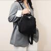 Zaino da Donna a Colore Unito Borsa da Scuola per Studenti in Tessuto Oxford Borsa da Viaggio