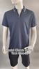 Europese en Amerikaanse Stijl Heren Lente Zomer T-shirt Effen V-hals Poloshirt Werkkleding Mode Korte Mouw Top
