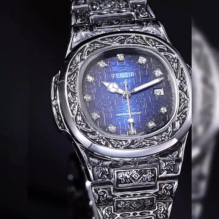 2025 NewLuxury Man Wristwatch Waterproof Luminous Date Men Watches Stainless Steel Quartz 40mm Men's Watch Male Reloj