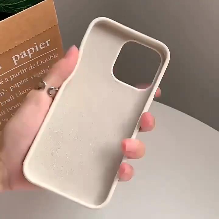 For iPhone 15 14 13 Pro Max Case Luxury Liquid Silicone Phone Case for iPhone 11 12 Pro Max X XR 7 8 14 Plus Camera Protection Case