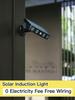 4LED zonne-buiten bewegingssensor waterdichte tuin draaibare LED-licht zonne-spot tuinpad straatverlichting simulatie monitoring licht