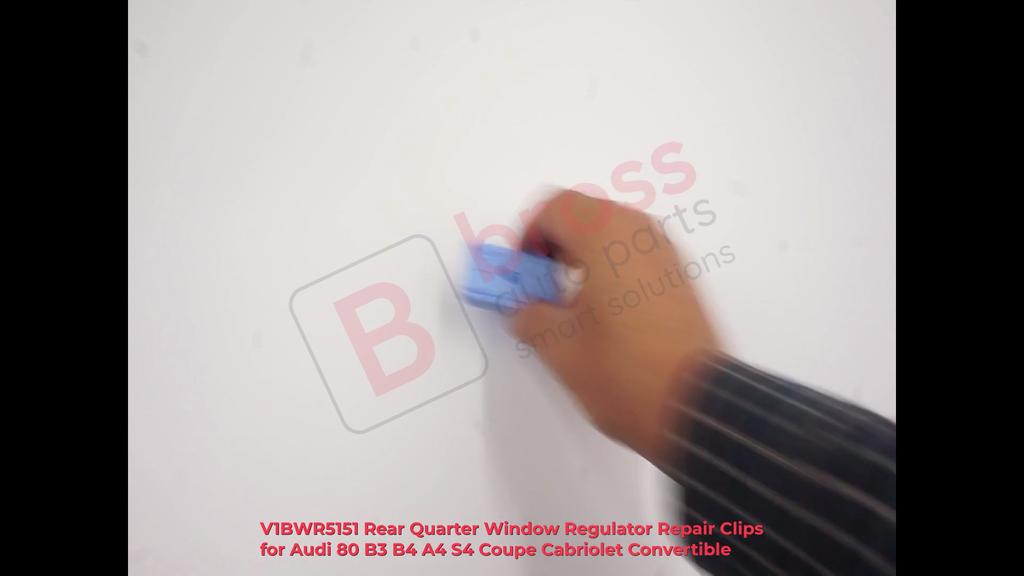 V1BWR5151 Rear Quarter Window Regulator Repair Clips for 80 B3 B4 A4 S4 Coupe Cabriolet Convertible