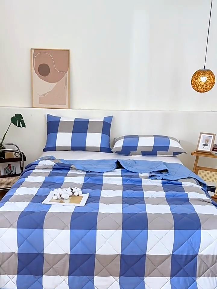 Sommerdecke, waschbare Baumwolle, weich und bequem, Klimaanlage, Einzelbett/groß/supergroß/Bettwäsche