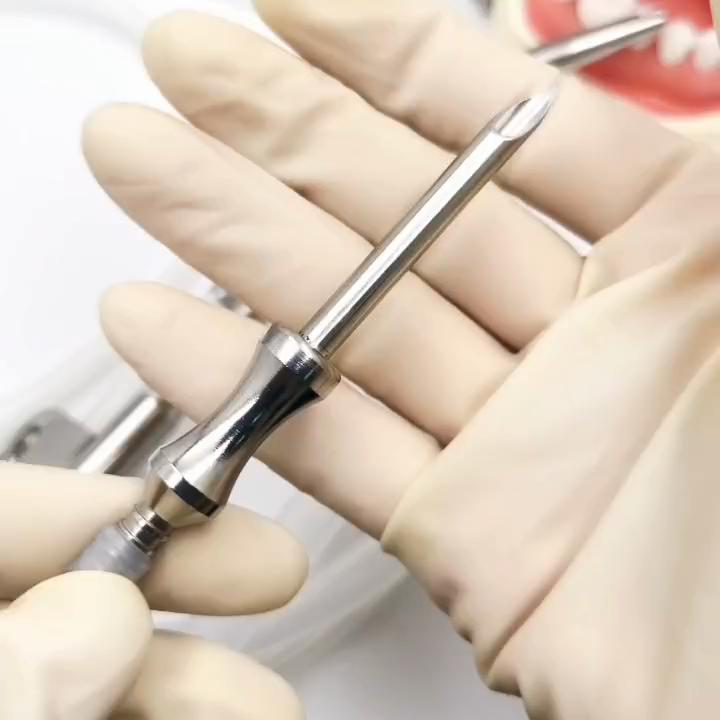 1 Set Dental Implant Surgical Wand Irrigator with Suction Kit Implant Suction Tubing Autoclavable Asprirator Suction Tube