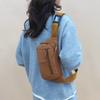 Borsa da petto multistrato da donna, leggera, a spalla, a tracolla, in nylon, sportiva, da equitazione, marsupio