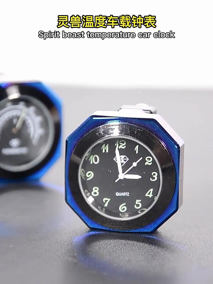 Su geçirmez Gidon Montaj Izle Evrensel 18-22mm Motosiklet Saati Anahtarı ile Motosiklet Kuvars Saat Alüminyum Aydınlık Saat Bisiklet Aksesuarları