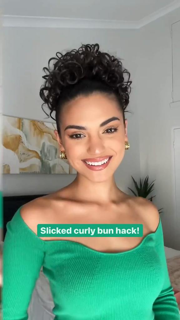 MISS WIG Pezzo di capelli sintetico disordinato per chignon da 60 g con coulisse elastica per capelli ricci sciolti estensioni dei pezzi di capelli per le donne nere