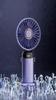 Handheld Mini Fan Foldable Portable Neck Hanging Fans 5 Speed USB Rechargeable Fan with Phone Stand and Display Screen 1800mAh