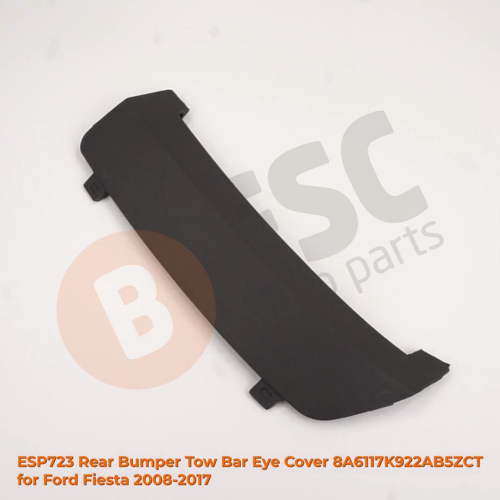 Tapa Ojal para Bola de Remolque de Parachoques Trasero ESP723 8A6117K922AB5ZCT para Ford Fiesta 2008-2017