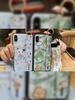 Cute Lanyard Phone Case For Tecno Camon20 Pro 5G/CK8n Silicone Phone Holder Soft Case Back Cover Waterproof Wrist Strap